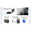 1 Din 6,86 Polegadas HD Rádio de Carro Multimídia Carplay Tela Sensível Ao Toque Link de Espelho Estéreo  USB FM Câmera 2