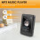 Touch MP3 MP4 Music Player com Alto-Falante 2,4 Polegadas IPS Touch Screen TF Card Lossless Audio E-Book 2