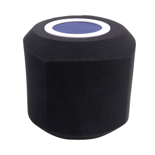 Microfone Wind -Filter Shield Acústico para Estúdios de Gravação Espuma Absorvente de Som de Microfone para A Maioria Dos Microfones Suporte A