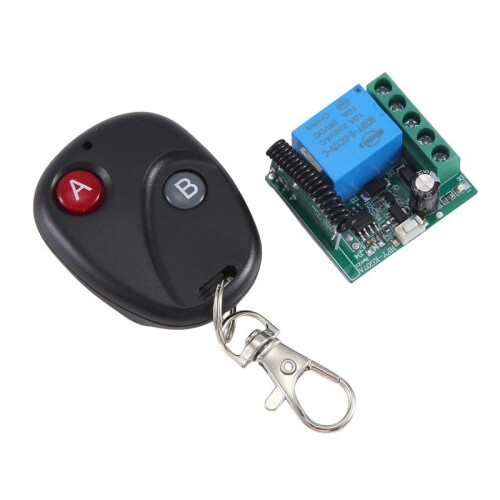 DC12V 27A 433MHZ 50M Remote Control  Electronic Lock Motor Single Wireless Remote Control Intelligent Controller 2