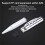 Pen MP3 Player USB Portable Music Player Multifunctional Student Writable Pen Player Silver 3