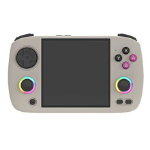 RG CubeXX Retro Handheld-Spielkonsole 3,95 Zoll IPS-Bildschirm 64-Bit Linux-System mit RGB-Joystick -Unterstützung 32G Grau
