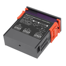 Controlador de Temperatura Digital 7016A 220V 30A com Controle de Temperatura de Alta PotêNcia Termostato Aquecimento Resfriamento Sensor NTC
