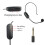 2.4G Wireless -Mounted Lavalier Microphone Set Transmitter with Receiver for Amplifier Voice Speaker 1 to 1 4
