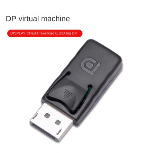 5Pcs 4K  Dummy Plug DP Virtual Display Adapter  Video Card Cheater EDID Headless  Emulator 1
