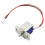 Electronic Bolt Lock Compact Solenoid Electromagnet Door Lock Concealed Installation for Secure Access DC12V-1A 2