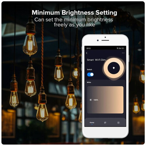 2.4G RF Triac Dimmer LED Controller  Dimmer Support  APP RF Fjärrkontroll AC100V-240V B 2