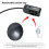 2.4G Wireless Instrument Microphone Receiver with Removable Suction Cup, Speaker Microphone for Musical Instruments 8