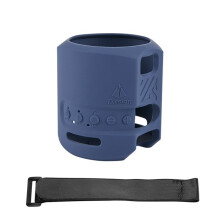 TXESIGN Capa Protetora de Silicone Shell Anti-Fall Speaker Case para  SRS-XB13 Speaker Azul