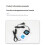 Digital Humidity Controller, WT‑2000 110‑220V 0%-99% RH  Range Pre-Wired Thermostat Dehumidification  Socket 4