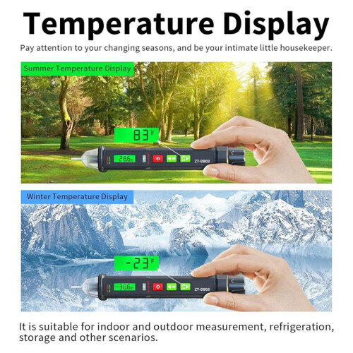 Voltage Detector-Non-Contact Voltage Tester, Adjustable Sensitivity, Power Tester, Field  Tester, Electrical Tester 2