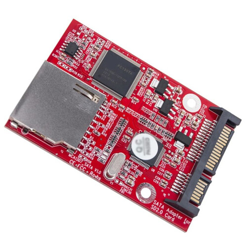 Conversor SSD  Adaptador de Conversão Digital de 2,5 Polegadas 128 GB 15PIN + 7PIN  para Placa Adaptadora Serial para Laptop e Tablet 1