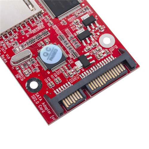 Conversor SSD  Adaptador de Conversão Digital de 2,5 Polegadas 128 GB 15PIN + 7PIN  para Placa Adaptadora Serial para Laptop e Tablet 2