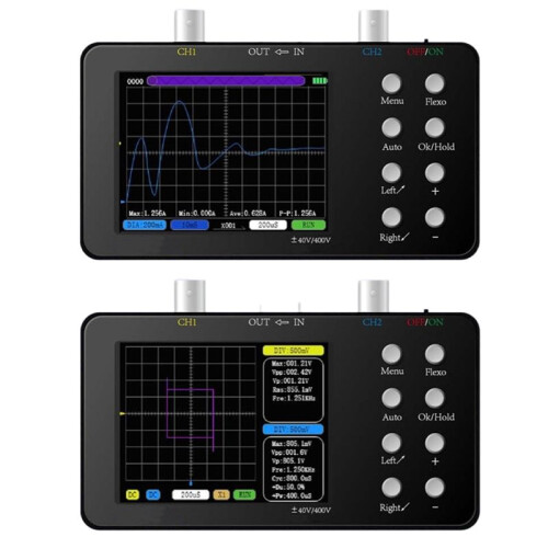 Digital Oscilloscope Dual-Channel 50M Sampling Rate 10M Analogue Bandwidth 6A Current Waveform Measurement B 2