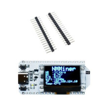 NerdMiner Solo Lottery Miner 310KH/S LoRa 32 V3 433-510MHz USB High Performance Win BTC Support WiFi and BLE Connect