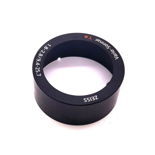Replacement Front  Circle Lens Ring for  ZV1 Camera - Precision Fit Camera Accessory Black 1