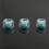 In-Ear Silicone Replaceable Ear Tips 3 Pairs Soft and Comfortable for S Size Wired Headphone Accessories 3