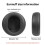 Cache-Oreilles en Éponge pour Casque  Surface 1 et 2 Gen Noir 8