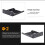 Hub USB Hub USB C Unidade de Disquete de 3,5 Polegadas Painel Frontal 2 Portas USB 3.0 + 2 Portas USB 3.1 Tipo C Conector de 20 Pinos 6