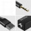 Convertitore Audio Digitale-Analogico Adattatore Decoder USB da Digitale Ad Analogico Coassiale da 3,5 mm per TV, per , per PS4 2