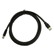 1.8m Firewire Cable Black IEEE 1394 Firewire 400 to Firewire 400 Cable 6Pin Male to 6Pin Male Cable