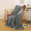 Soft Lightweight Throw Blanket Striped 40x60 Inches 2