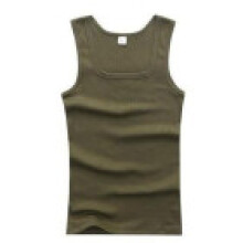 (Army Green,TagXL=US M)Camisetas lisas para hombre Camisetas sin mangas Camisetas musculares Cami sin mangas Sudaderas Camisa Informal