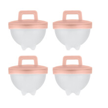 Hariumiu egg poacher set star heart flower shape 4 pcs