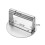 Stainless Steel Burger Press 6.3 Inch with Handle 5