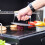 Stainless Steel Burger Press 6.3 Inch with Handle 7