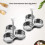 Egg Poacher Stainless Steel 3-Cup Breakfast Pan 7