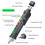 Voltage Detector-Non-Contact Voltage Tester, Adjustable Sensitivity, Power Tester, Field  Tester, Electrical Tester 7