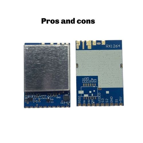 1.2G 1.3G RX1264 FPV Wireless Image Transmission Module Audio and Video Transmitter and Receiver for Drones 2
