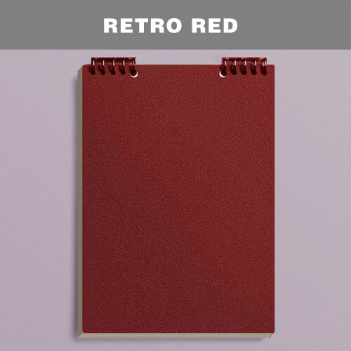 Journaling Notebook A5 Blank 60 Pages Red 2