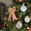 Christmas Tree Ornaments White Shatterproof Plastic 6 pcs 7
