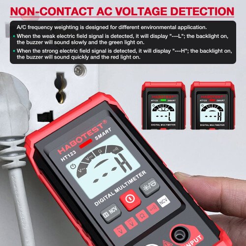 Digital Multimeter Auto-Ranging 4000 Counts 1
