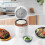 Mini rice cooker with non-stick insert and vegetable 2