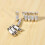 10 Pcs 1000 VDC Fuse Solar PV Explosion-proof Fuse Silver - 12A 9
