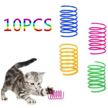 Yirtree Cat Spiral Spring Toy Set - 10 pcs Durable Heavy