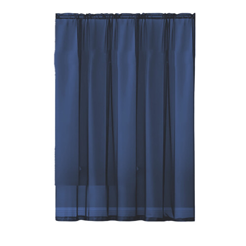 Soft Light Filtering Curtains with Rod Pocket, Modern Sheer 1