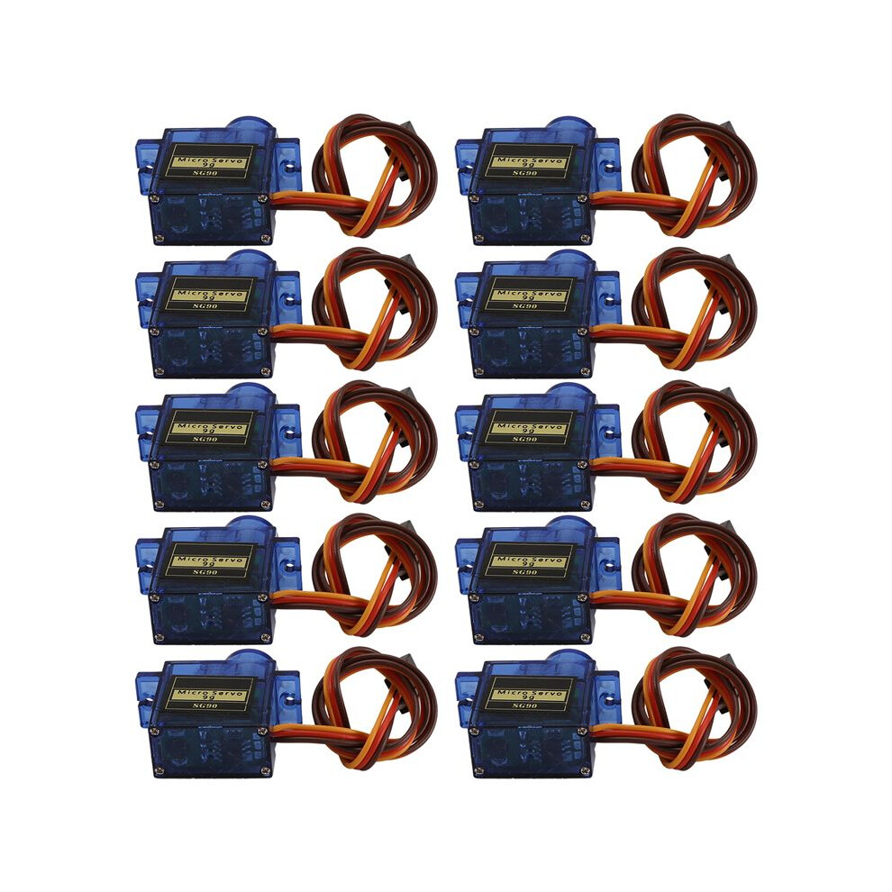 10Pcs Sg90 9G Micro-Servo For Rc Airplanes Fixed Wing Airplane Model Telecontrol Airplane Toy Servo Motor 450 Helicopter 4711242178414