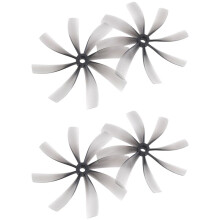 2 Par 3,5 Tum Propeller 89MMX8 89MM 8-Blads PC-Propeller för RC FPV Freestyle Kanaldrönare