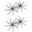 2 Pares de Hélice de 3,5 Polegadas 89MMX8 89MM Hélice de PC de 8 Lâminas para Drones Canalizados RC FPV Freestyle 1