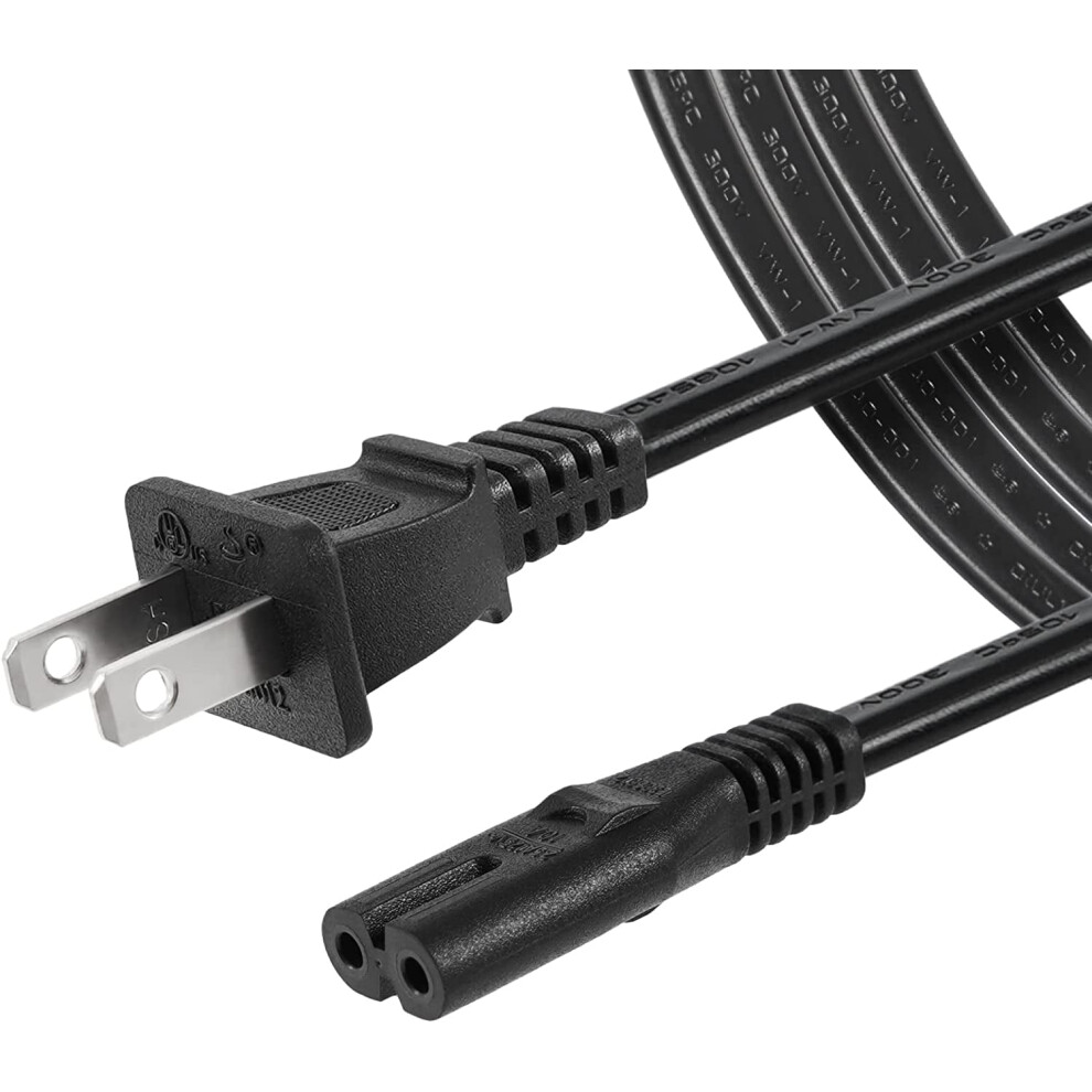 Ac Power Cord For Samsung Tv 15 Ft 2-Prong 9336866014334
