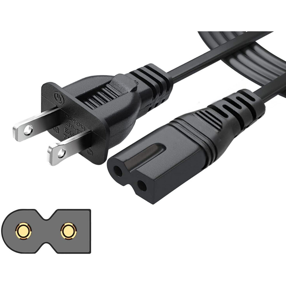 Ul Listed Polarized 7A Ac Power Cord 3/6/10Ft 9336866014631