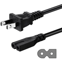 Cable de alimentación de CA de 2,4 m (8 pies) compatible con el sistema de barra de sonido Vizio y el televisor inteligente Vizio serie EM.