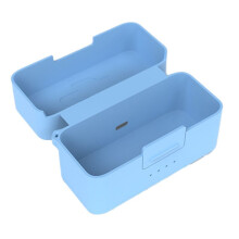 För Mic Silikon Skyddsfodral Mikrofonskydd Anti-Drop Laddningsfack Skydd Soft Shell Kit Blå