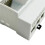 FöR Raspberry Pi 5 Case DIN Rail Shell ABS Large Inner Space Clear Top Windows Elbox för RPi 5 Pi 5 6