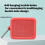 For  GO ESSENTIAL Silicone Case Cover Full Cover Replacement Thickened Protective Sleeve Accessories Red 4
