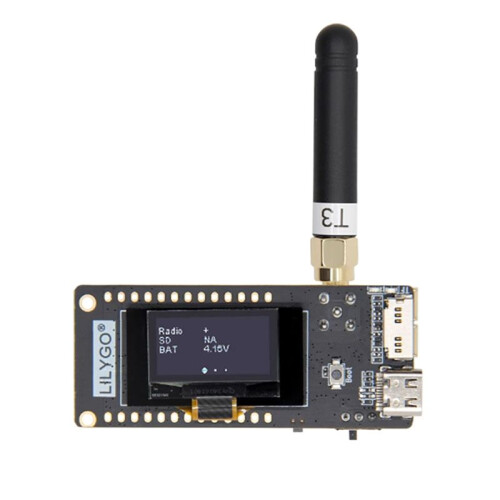 LILYGO T3S3-LR1121/2.4G V1.2 ESP32-S3 LoRa2.4G SX1280 Equipado com Módulo de Placa de Desenvolvimento OLED de 0,96 Polegadas 1